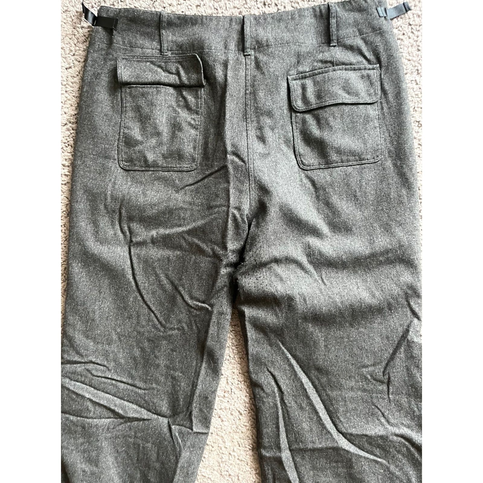 Ann Taylor Ann Taylor Dress Pants Trouser Pant Women 16 Gray Wool Pants Size 38" / US 16 / IT 52 - 4 Thumbnail