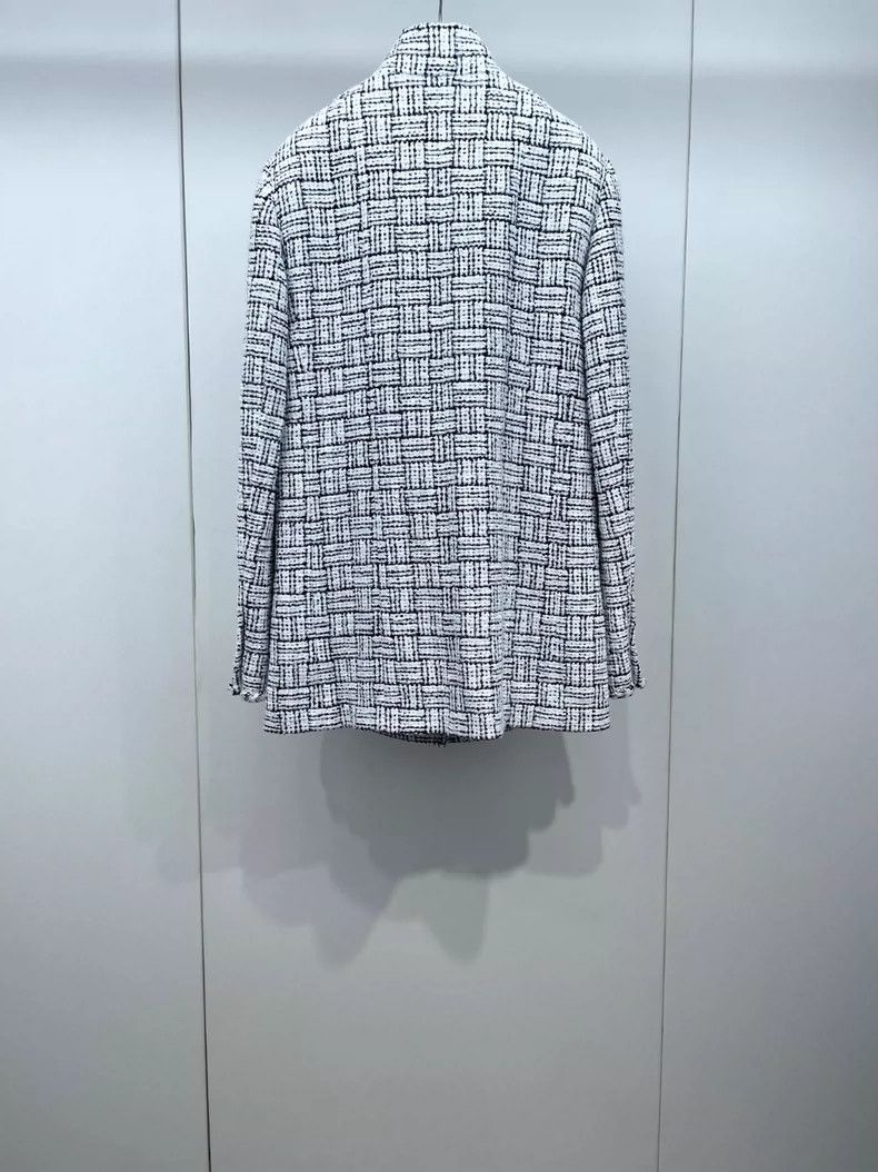 Chanel Chanel 23B sequin tweed woven jacket 2504-Nextarrow Size XS / US 0-2 / IT 36-38 - 2 Thumbnail