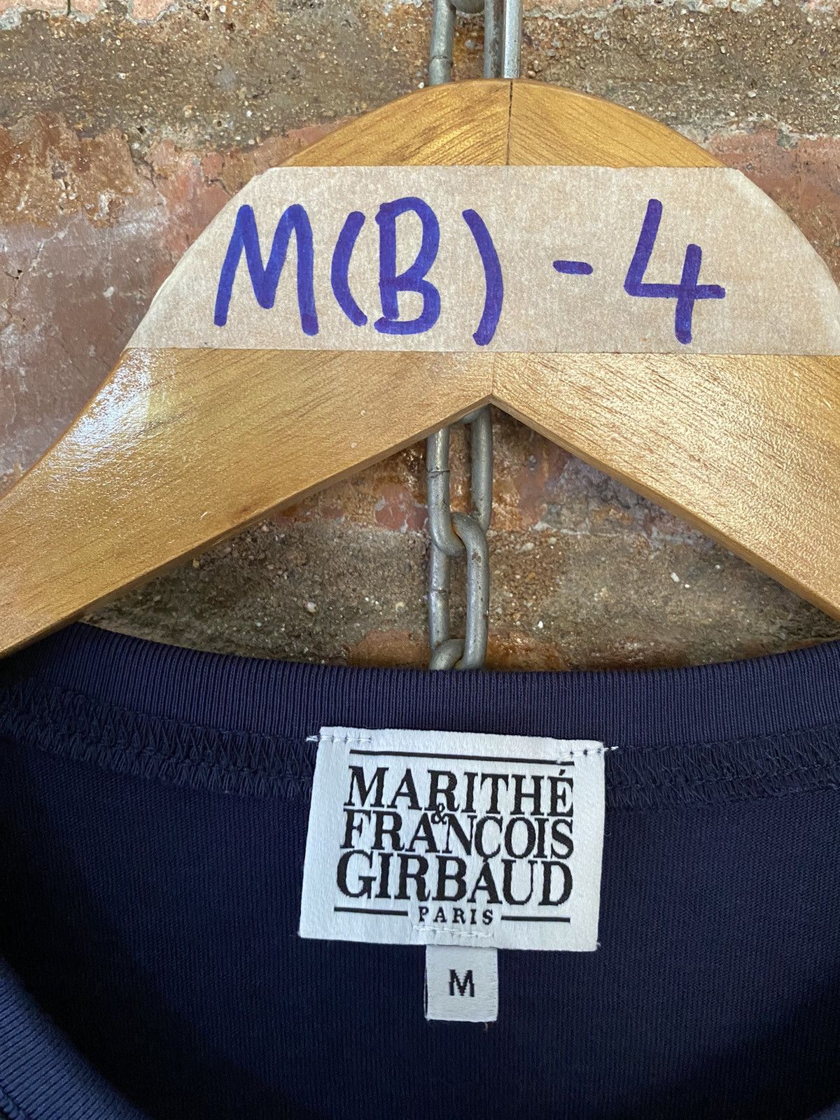20471120 × Marithe + Francois Girbaud 2000s MFG Big Logo Crop tee Size M / US 6-8 / IT 42-44 - 6 Thumbnail