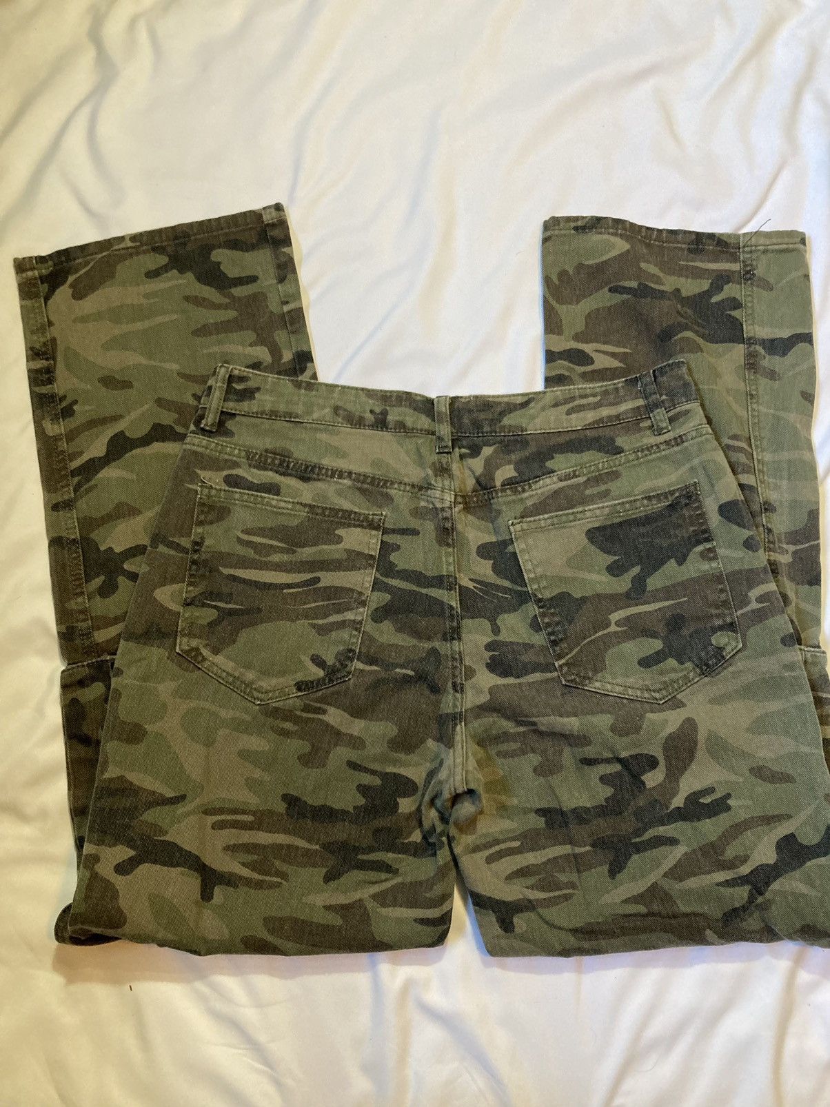 Shein SHEIN street style camo straight leg jeans Size 36" / US 14 / IT 50 - 7 Thumbnail