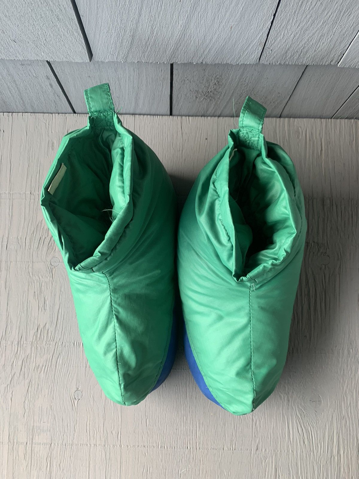 The North Face × Vintage 1970s North Face Goosedown Booties Vintage Down Slipper Puff Size US 9 / EU 42 - 6 Thumbnail