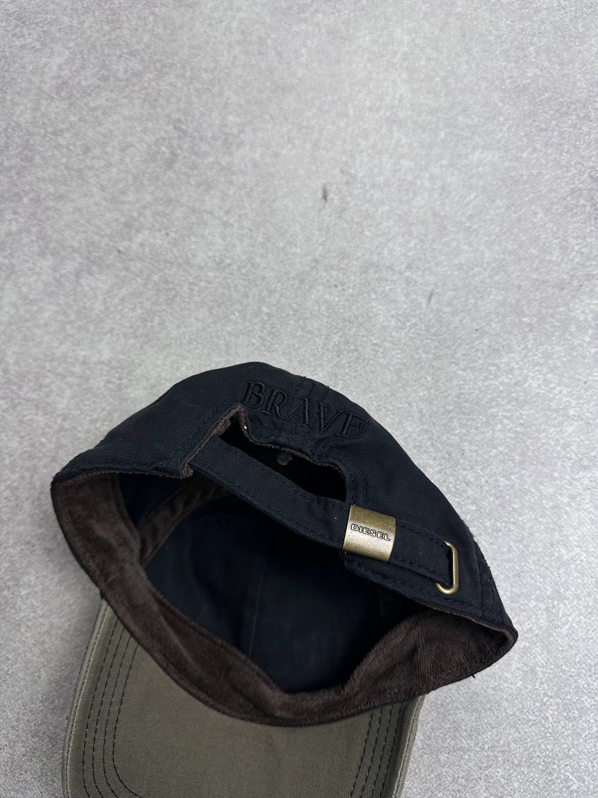Diesel Vintage Diesel Archival Grunge Cap Y2K Rare Os Size ONE SIZE - 5 Thumbnail