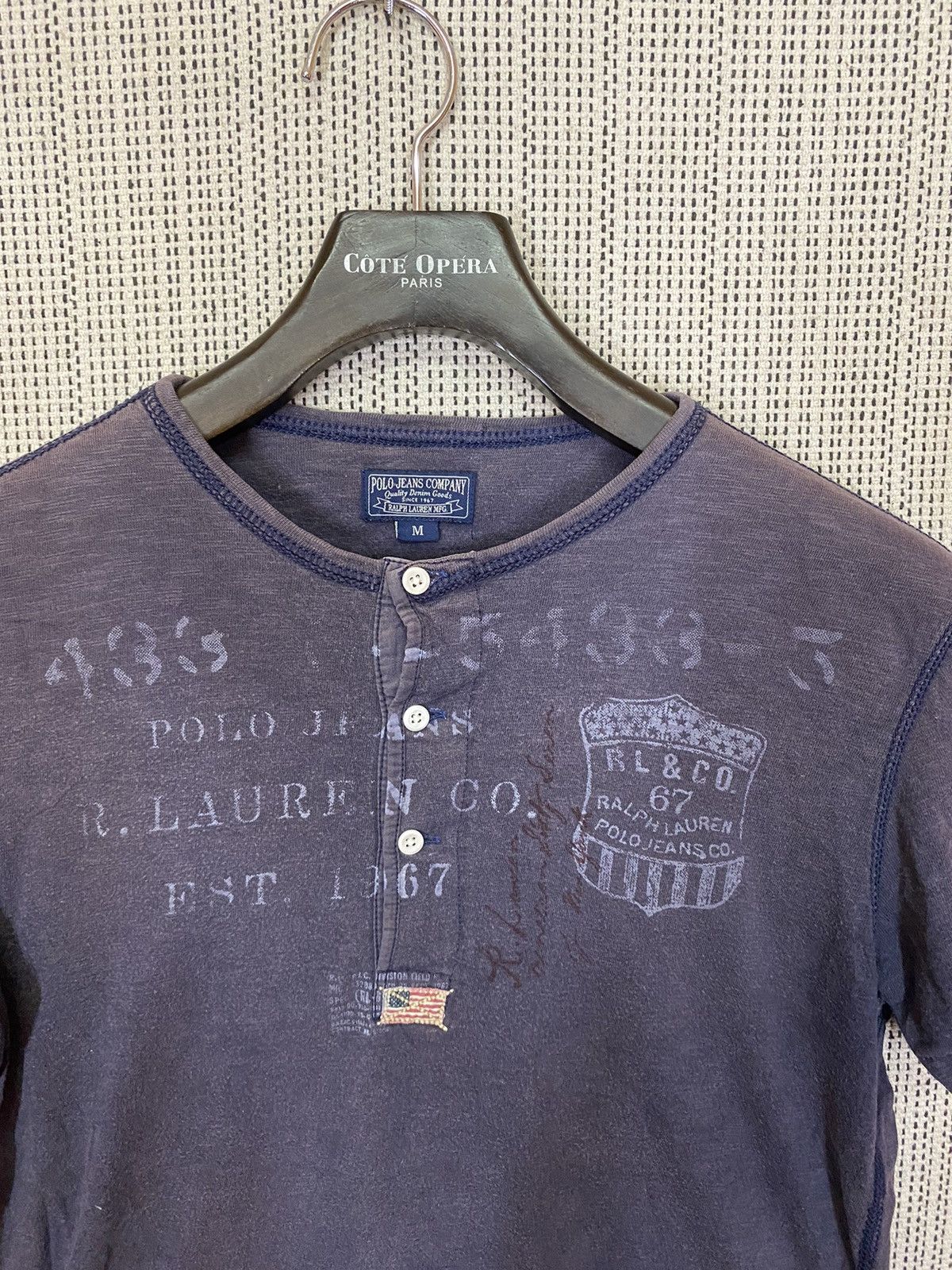 Polo Ralph Lauren × Vintage Polo jeans company tshirt by ralph lauren Size US M / EU 48-50 / 2 - 5 Thumbnail