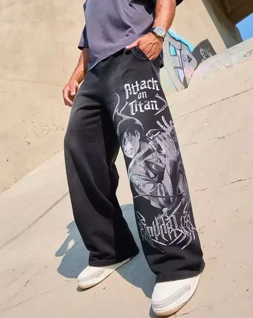 VIBE Anime Attack On Titan Jogger Pant Size US 29 - 5 Thumbnail