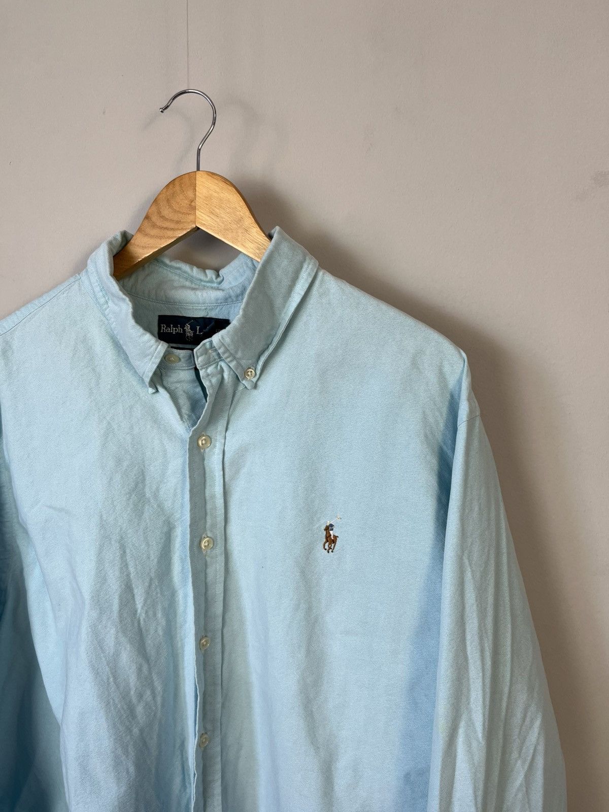 Polo Ralph Lauren × Ralph Lauren Polo Ralph Lauren Classic Cotton Long Sleeve Shirt Size US XXL / EU 58 / 5 - 3 Thumbnail