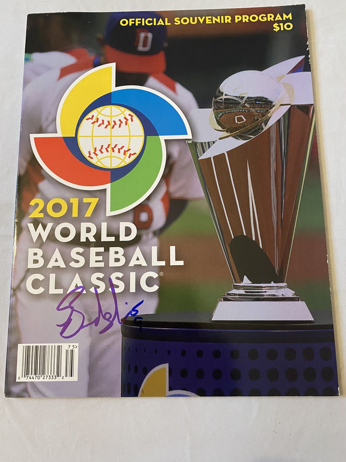 MLB × Other NY Mets Brandon Nimmo signed world baseball classic program Size ONE SIZE - 1 Thumbnail