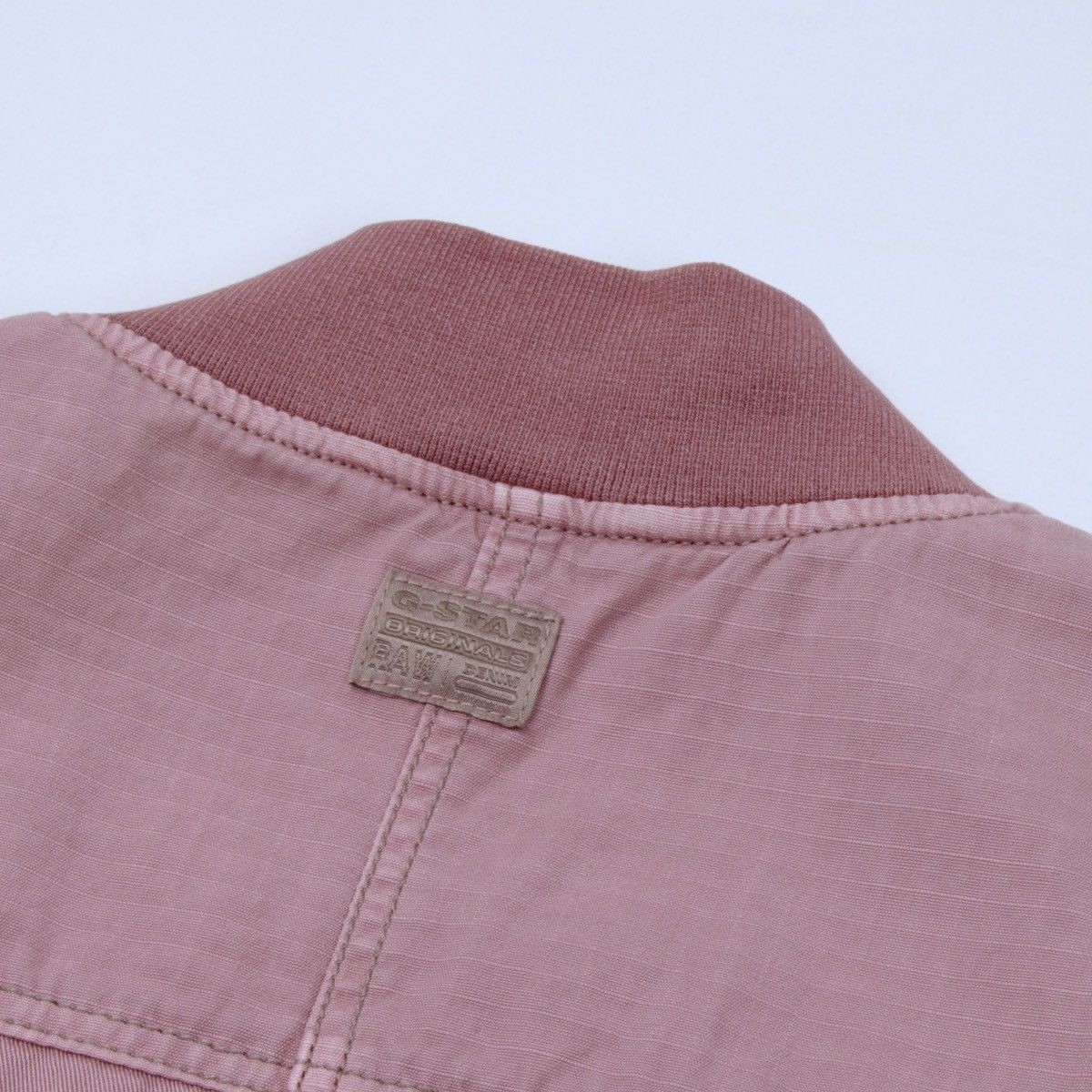 Designer × G-Star G-STAR RAW Chopper Slim Garment Dyed Pink Bomber Size XS / US 0-2 / IT 36-38 - 19 Thumbnail