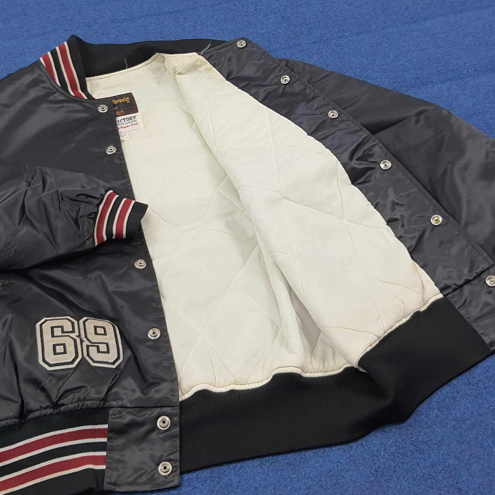 Hysteric Glamour Vintage Hysteric Glamour Hysteric Heavy Bomber Satin C303N3 Size US L / EU 52-54 / 3 - 7 Thumbnail