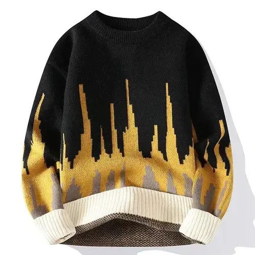 Japanese Brand Streetwear Mens Warm Sweater Top Quality Size US L / EU 52-54 / 3 - 3 Thumbnail