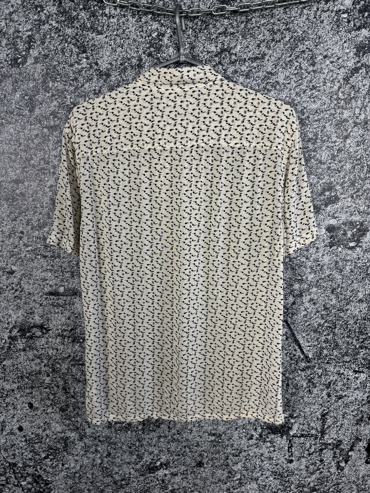 Allsaints Men’s Allsaints Notes Short Sleeve Shirt Button Up Size S Size US S / EU 44-46 / 1 - 9 Thumbnail