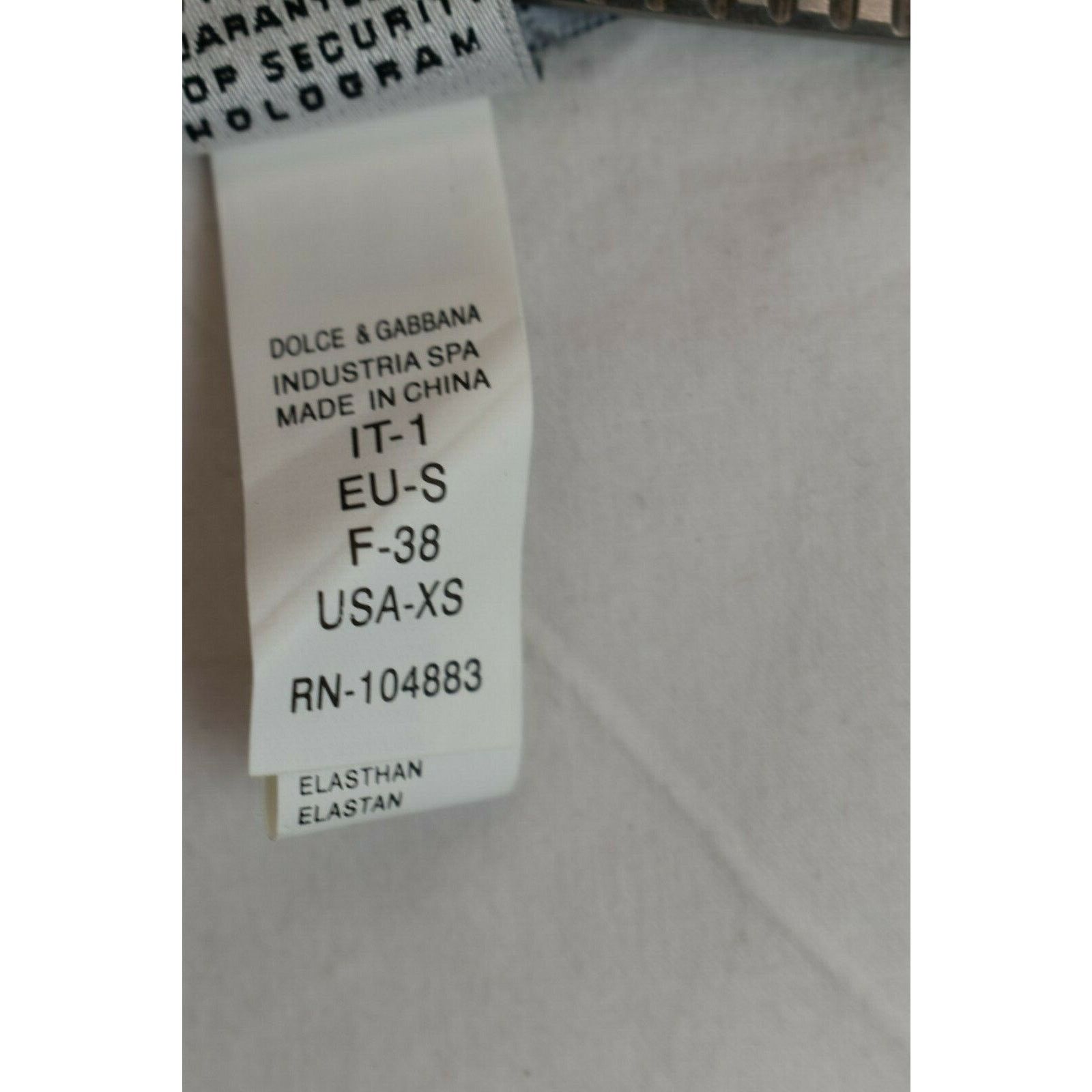 Dolce & Gabbana DOLCE GABBANA BLACK WHITE PRINT LOGO THONG UNDERWEAR XS Size ONE SIZE - 8 Thumbnail