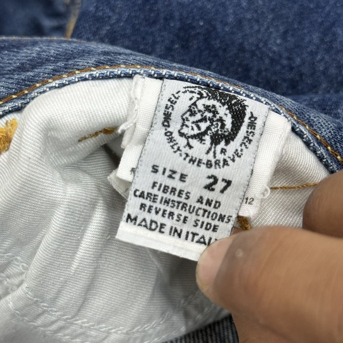 Diesel Diesel Industry Denim Division Flare Denim Pants Size US 27 - 18 Thumbnail