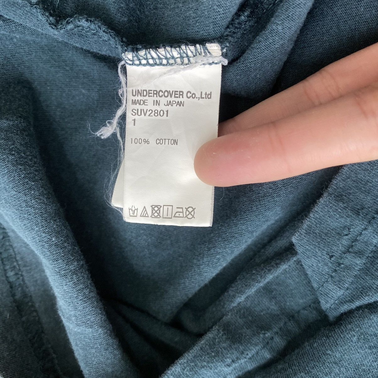Undercover Vintage Sue UNDERCOVER Japanese Brand Logo Print Dark Green Size US S / EU 44-46 / 1 - 6 Thumbnail
