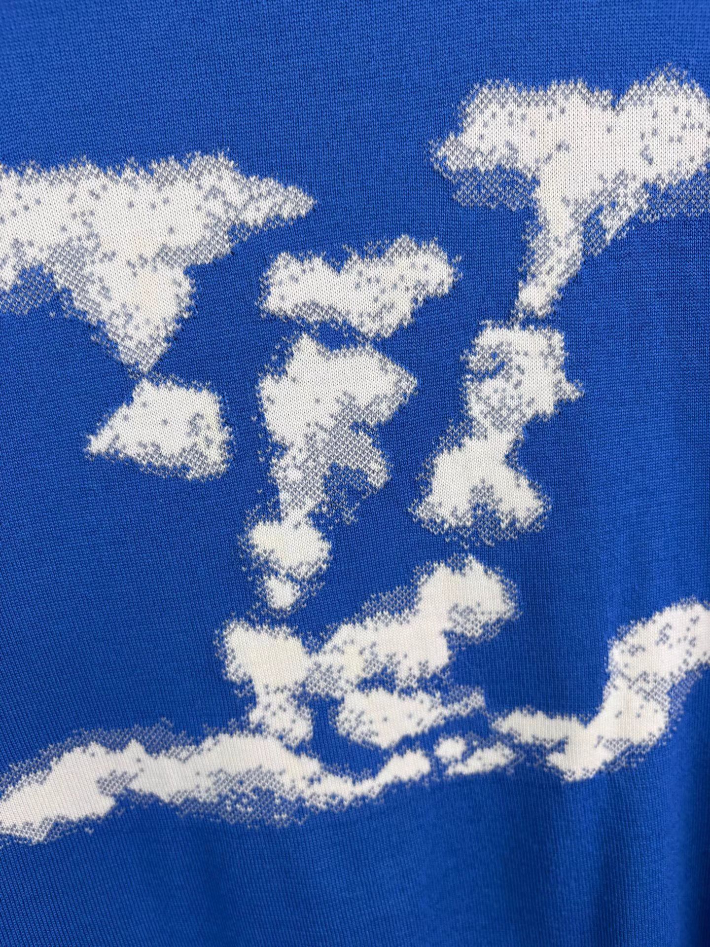 Louis Vuitton LV Cloud Jacquard Short Sleeve K1 Size US XL / EU 56 / 4 - 3 Thumbnail