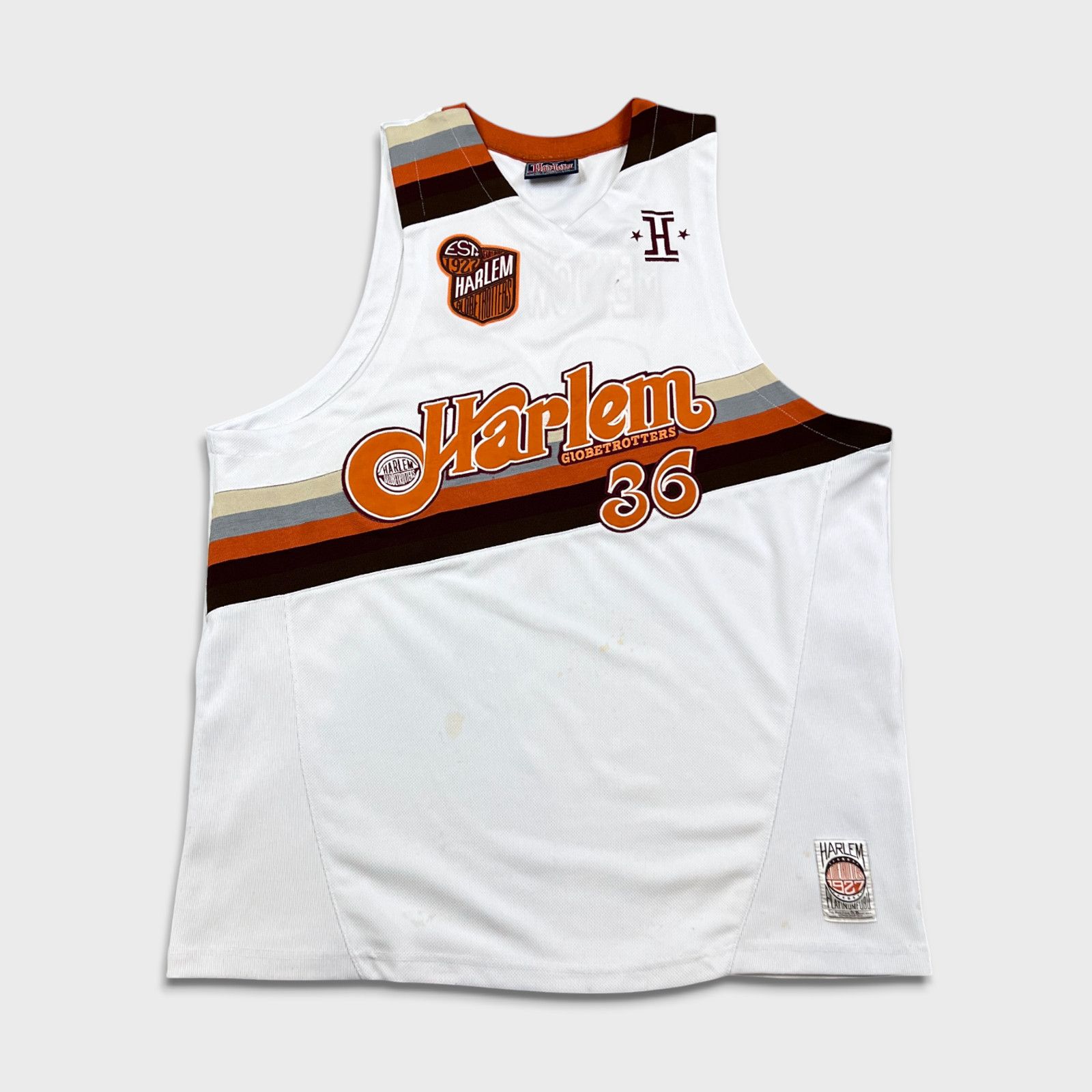 Fubu Fubu Harlem Globetrotters Meadowlark Jersey 3XL Basketball Size US XXL / EU 58 / 5 - 5 Thumbnail