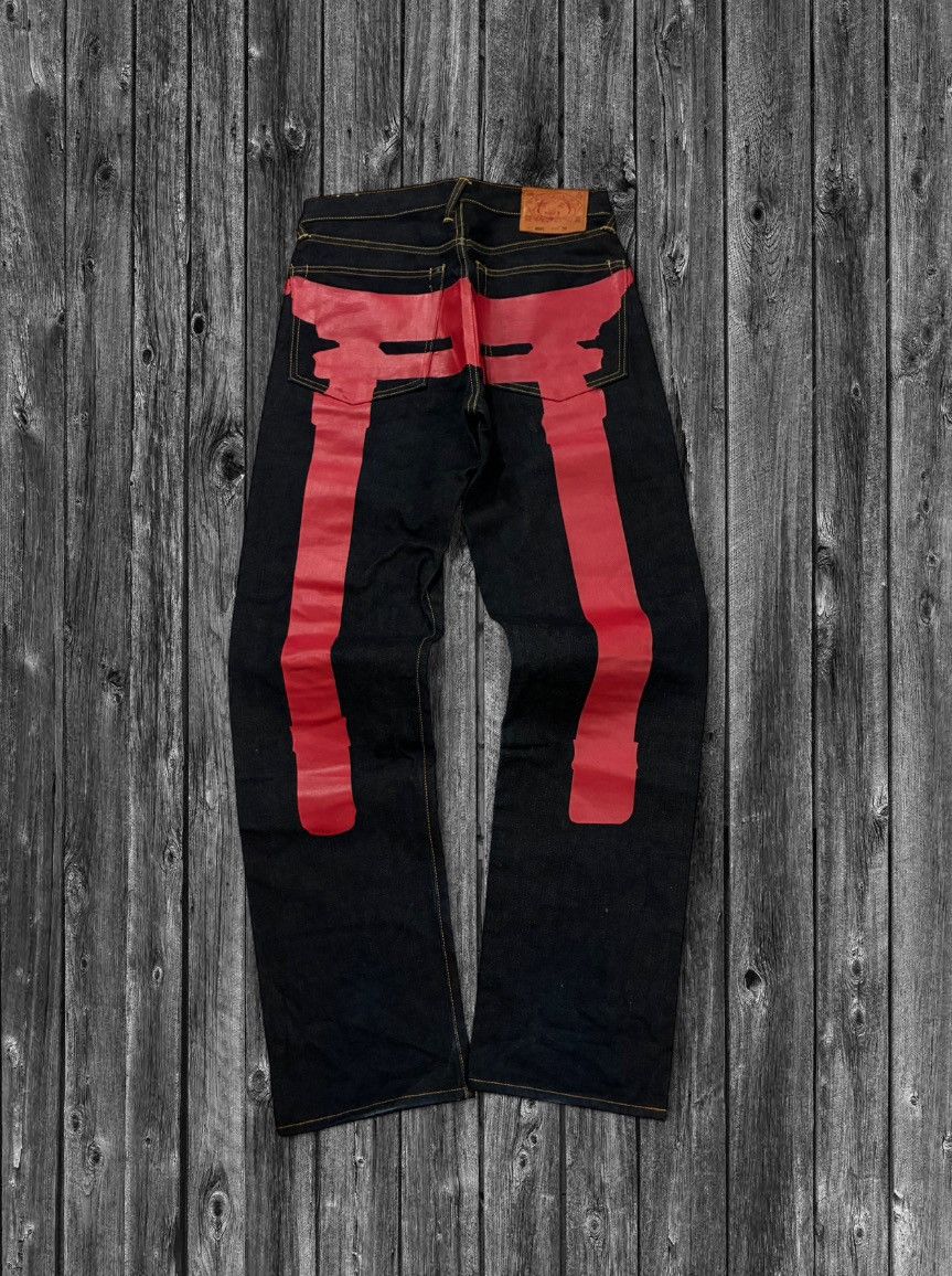 Evisu Evisu Tori Gate Jeans Size US 31 - 1 Thumbnail