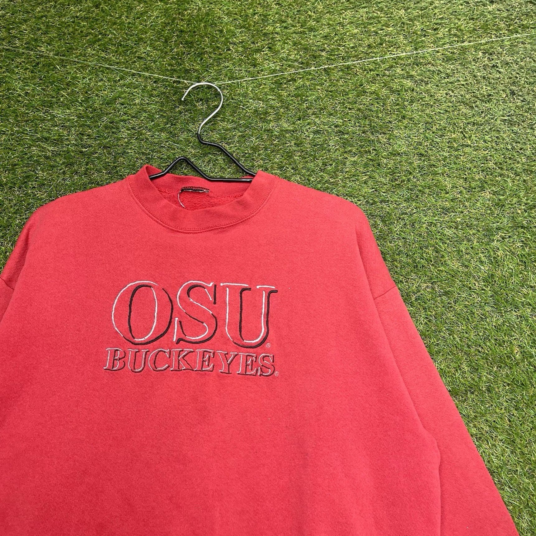 Vintage Ohio State Buckeyes Sweatshirt Mens L OSU 90s Y2K USA Crewneck Sportswear Buckeyes Team Edition Size US L / EU 52-54 / 3 - 3 Thumbnail