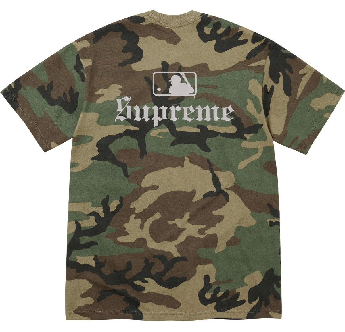 Supreme SUPREME/MLB Teams Tee Chicago White Sox Woodland Camo Sz XL Size US XL / EU 56 / 4 - 2 Thumbnail