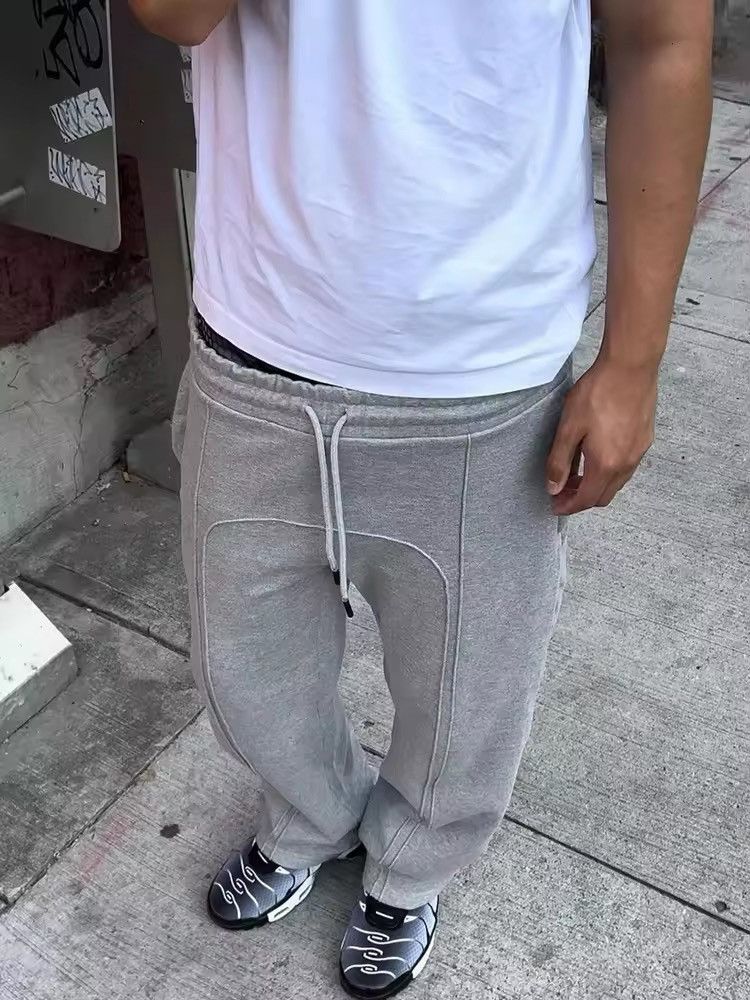 Japanese Brand × Vintage Y2K Retro Drawstring Casual Draped Sweatpant Size US 28 / EU 44 - 3 Thumbnail