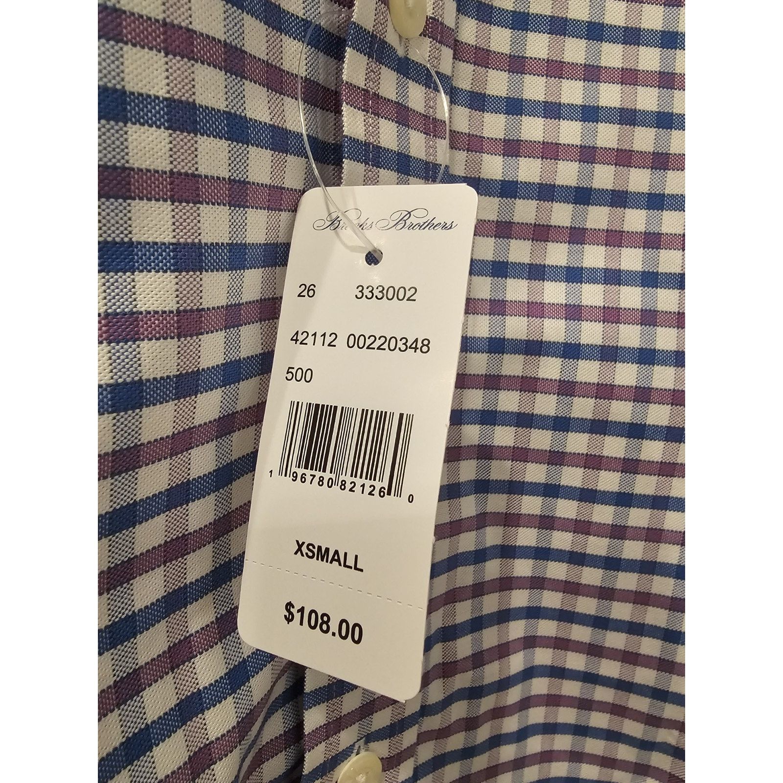 Brooks Brothers Brooks Brothers Long Sleeve Striped Shirt XS-Slim New w/tags Size US XS / EU 42 / 0 - 5 Thumbnail