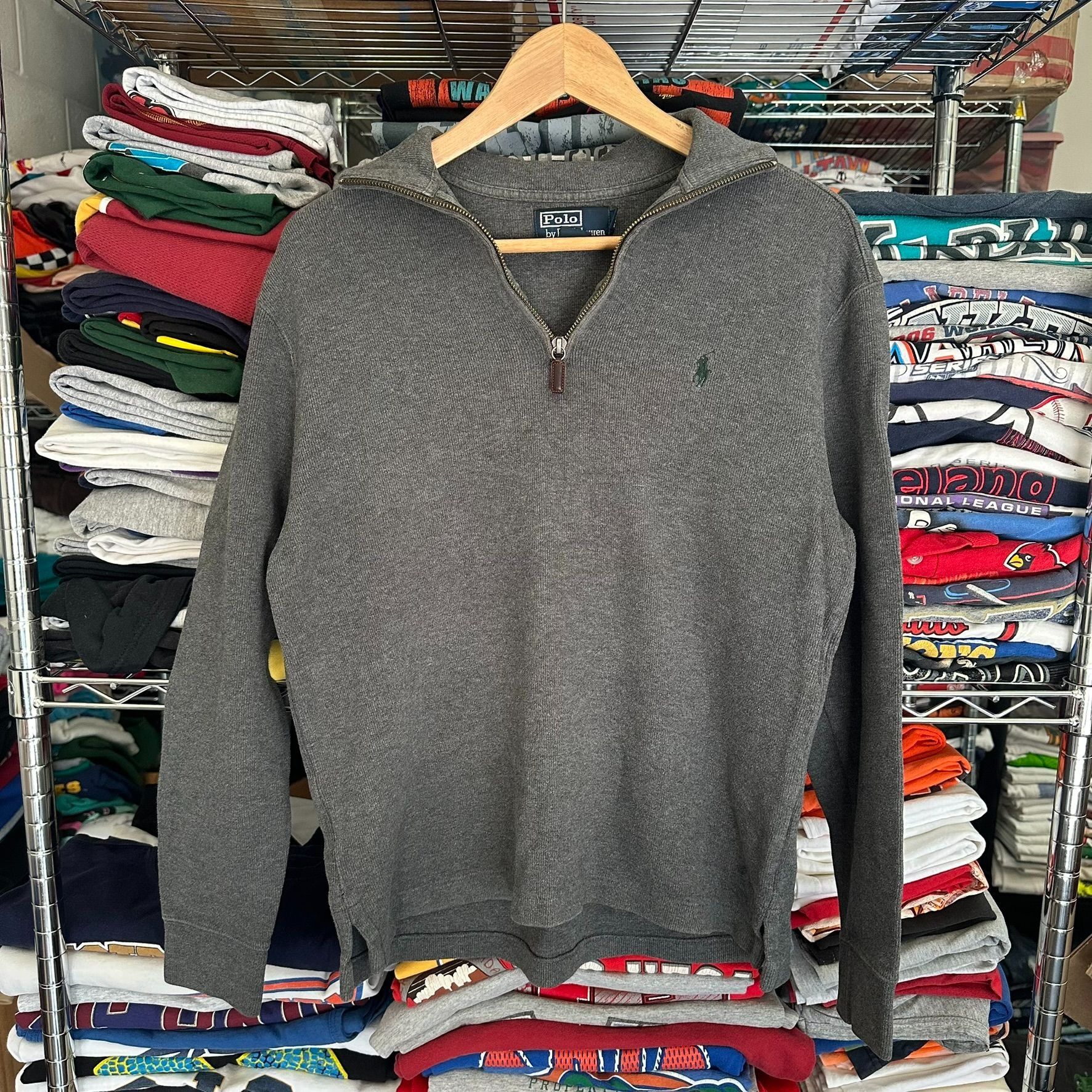 Polo Ralph Lauren Vintage Polo Ralph Lauren Pullover Sweater 1/4 Quarter Zip Size US S / EU 44-46 / 1 - 2 Thumbnail