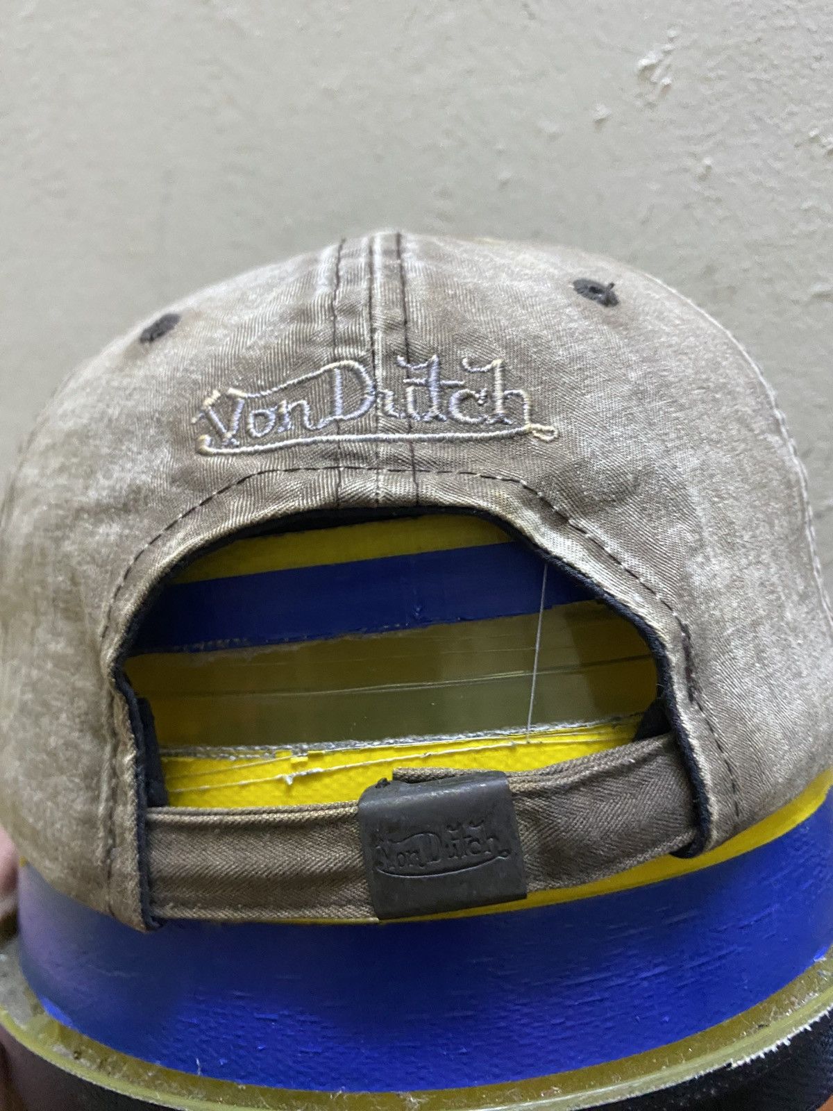 Vintage Vintage Von Dutch Eric Bostrom Hats Distressed Design Size ONE SIZE - 4 Thumbnail
