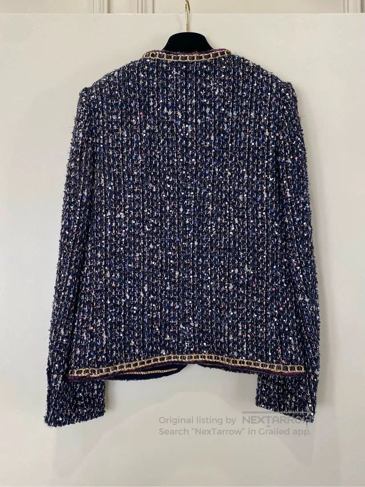 Chanel Chanel 21A Castle Berry Embroidered Jacket. Size US L / EU 52-54 / 3 - 7 Thumbnail