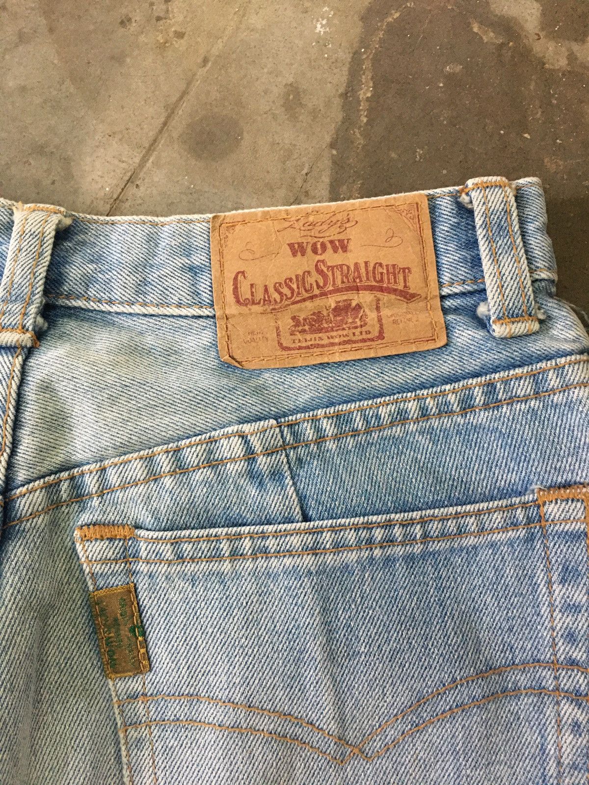 Japanese Brand × Jean Ladys Wow Jeans (15) Size 27" / US 4 / IT 40 - 3 Thumbnail