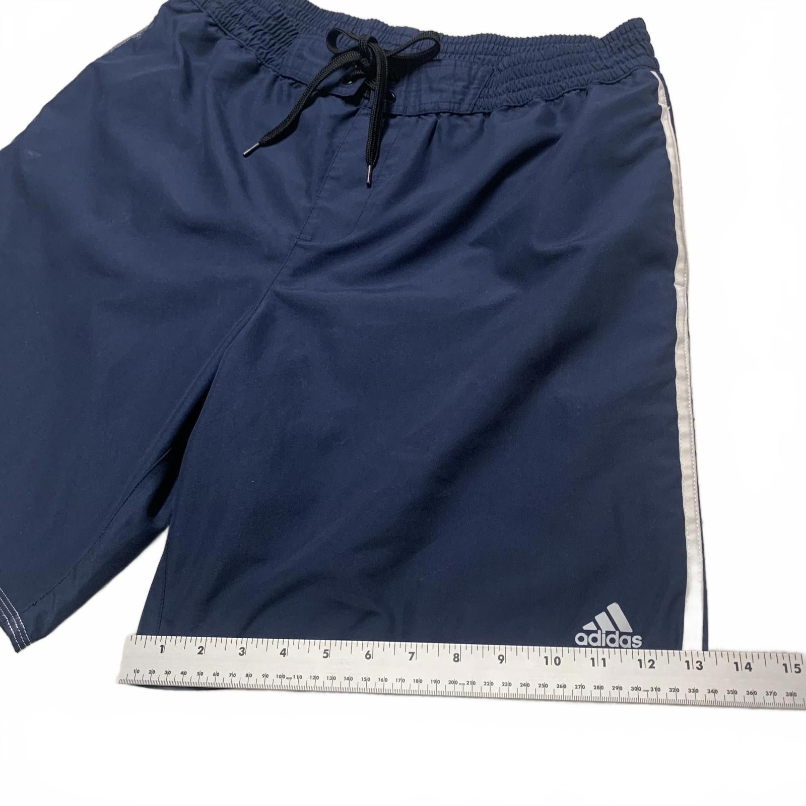 Adidas Adidas Men's Size XLarge Navy Swim Shorts with Liner W33.5 Size US 36 / EU 52 - 11 Thumbnail