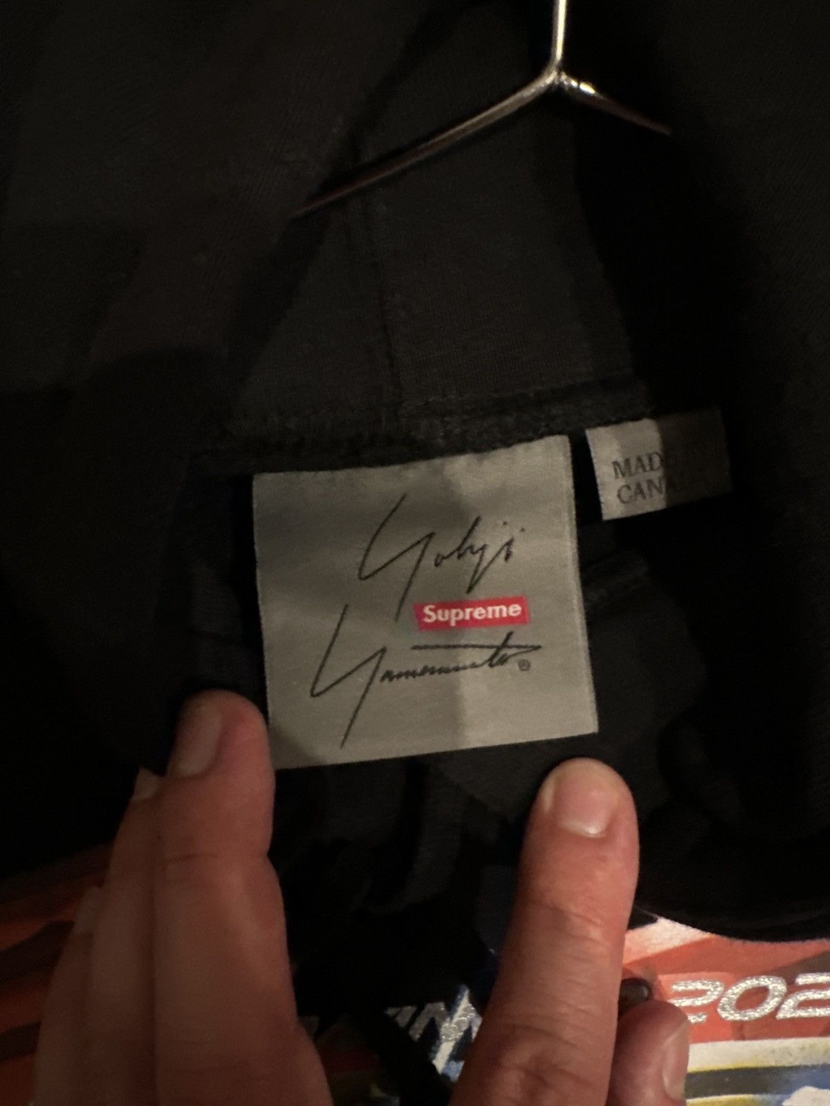 Supreme × Yohji Yamamoto Supreme Yamamoto Hoodie Size US M / EU 48-50 / 2 - 4 Thumbnail