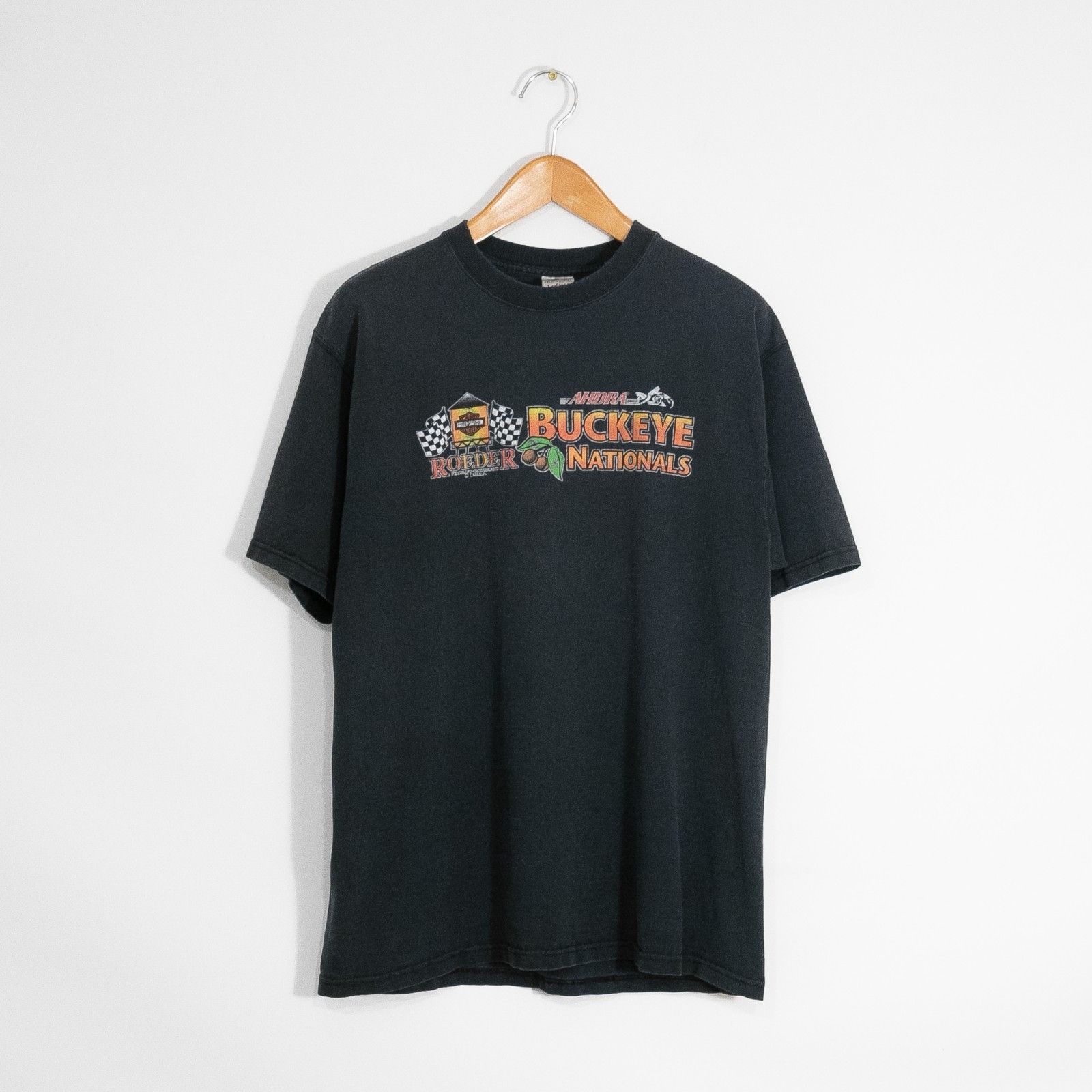 Vintage Vintage Harley Davidson AHDRA Buckeye Nationals T Shirt XL Size US XL / EU 56 / 4 - 5 Thumbnail