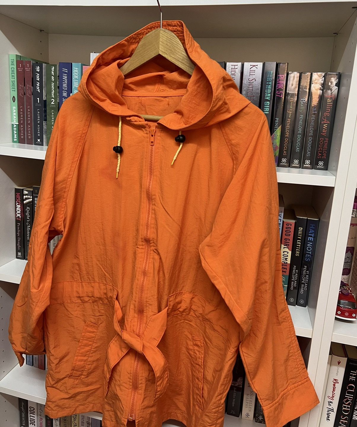 Vintage 2 in 1 Anorak Windbreaker ( Jacket + Bag ) Size US L / EU 52-54 / 3 - 5 Thumbnail