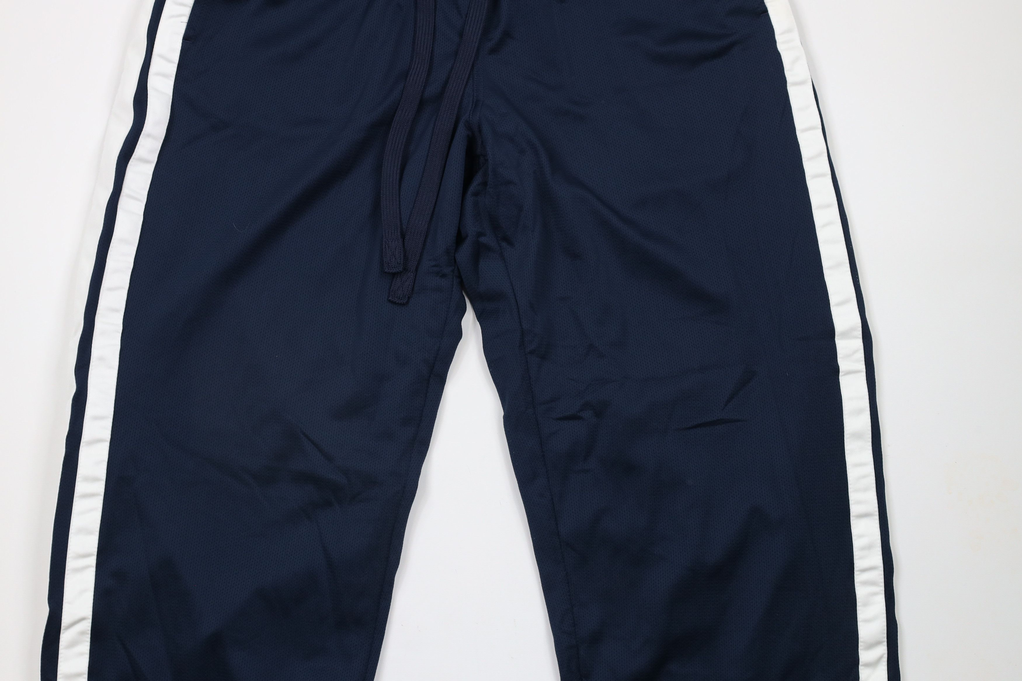 Nike × Vintage Vintage Nike Mini Swoosh Spell Out Wide Leg Mesh Sweatpants Size US 38 / EU 54 - 3 Thumbnail