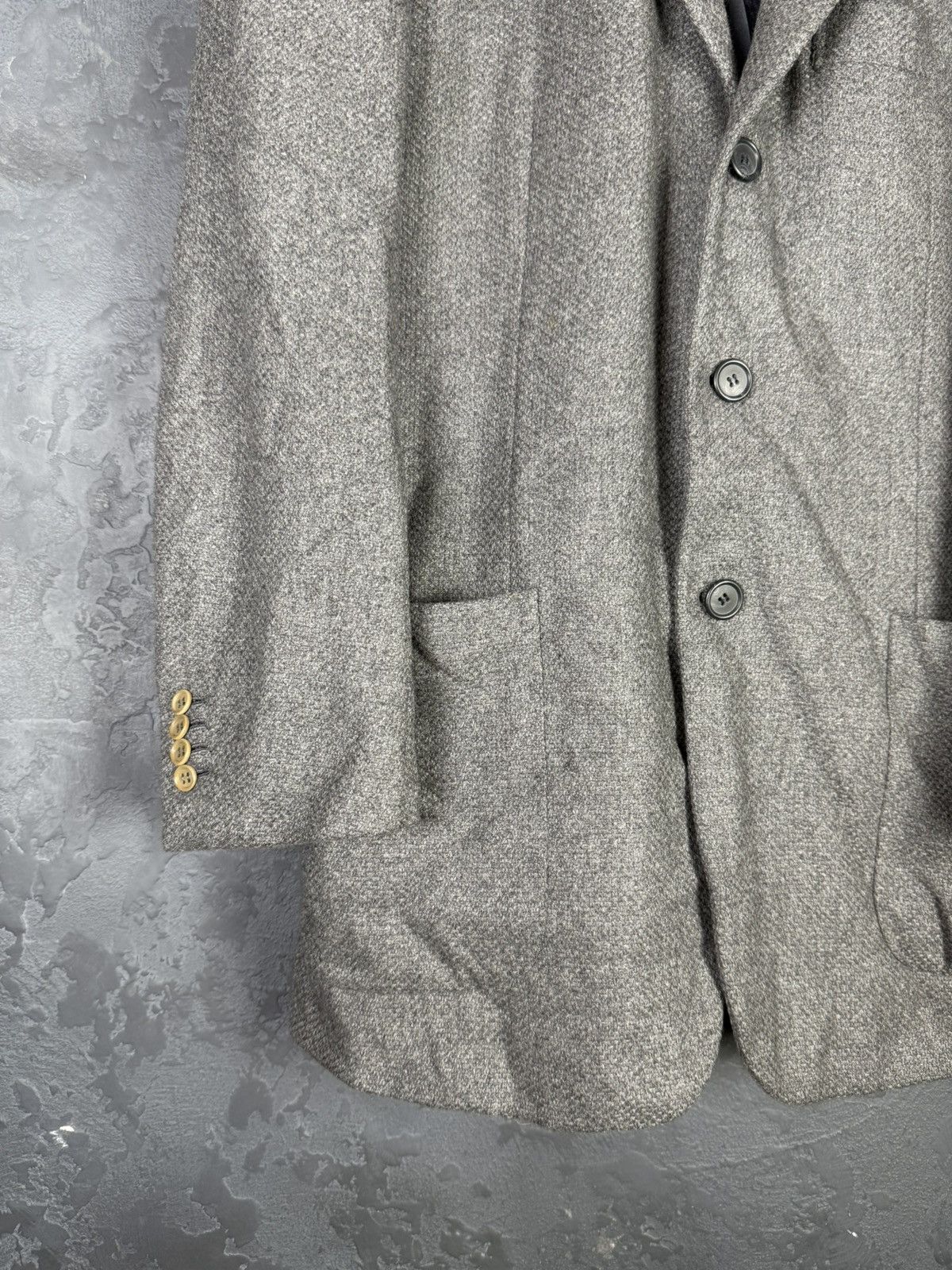 Kiton KITON Napoli Men’s Blazer Jacket 100% Cashmere Italy Size54 Size 54R - 7 Thumbnail