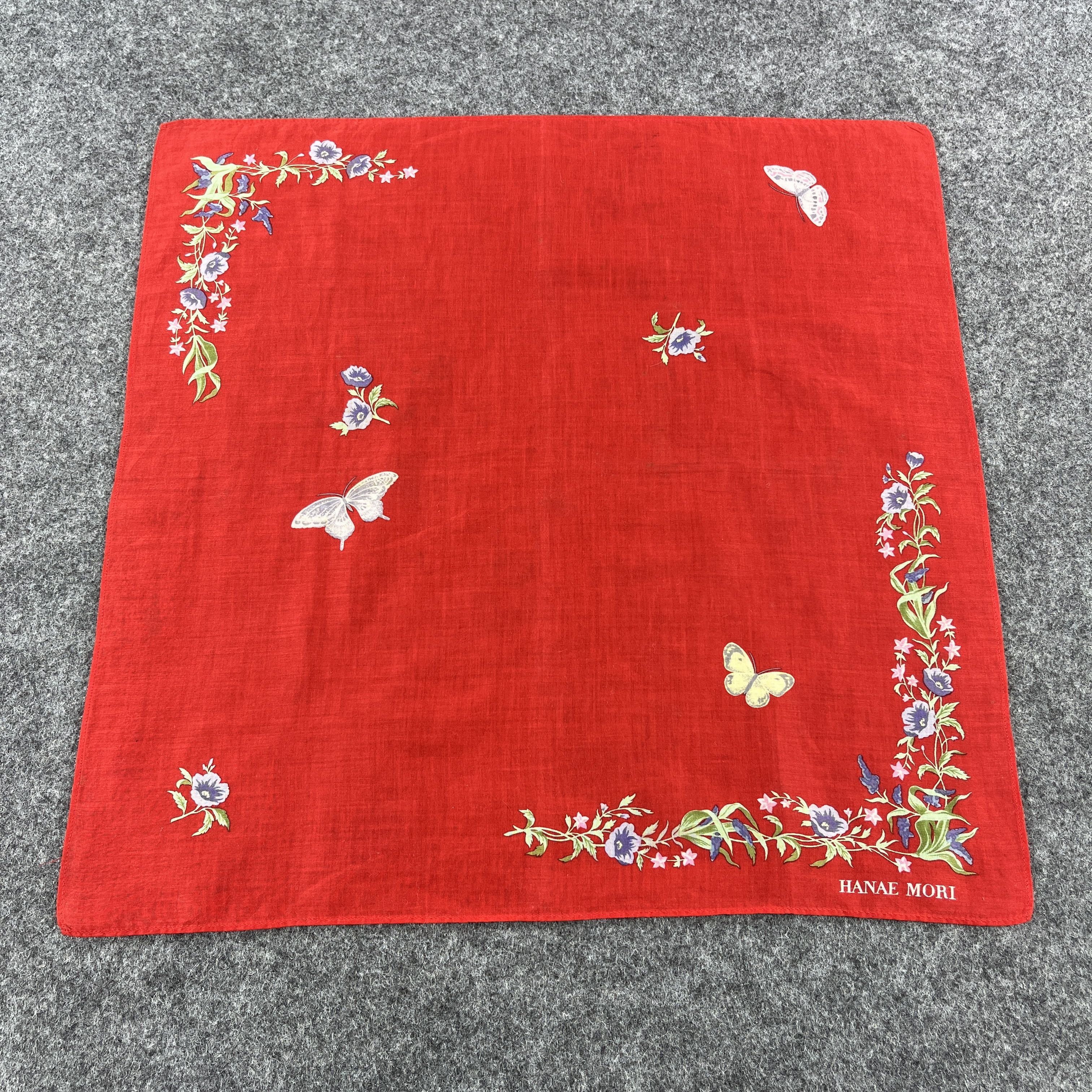 Hanae Mori × Japanese Brand Hanae Mori Bandana / Handkerchief / Neckerchief B378 Size ONE SIZE - 1 Thumbnail