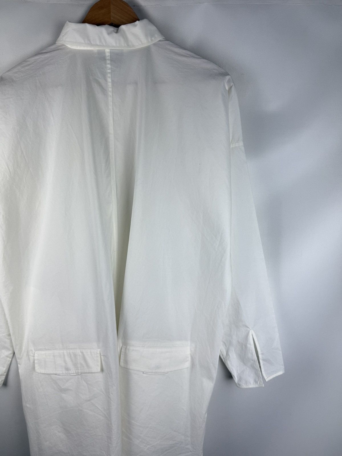 Acne Studios Acne Studios Lash Poplin Tech Oversize L/S Shirt Dress Size XS / US 0-2 / IT 36-38 - 23 Thumbnail