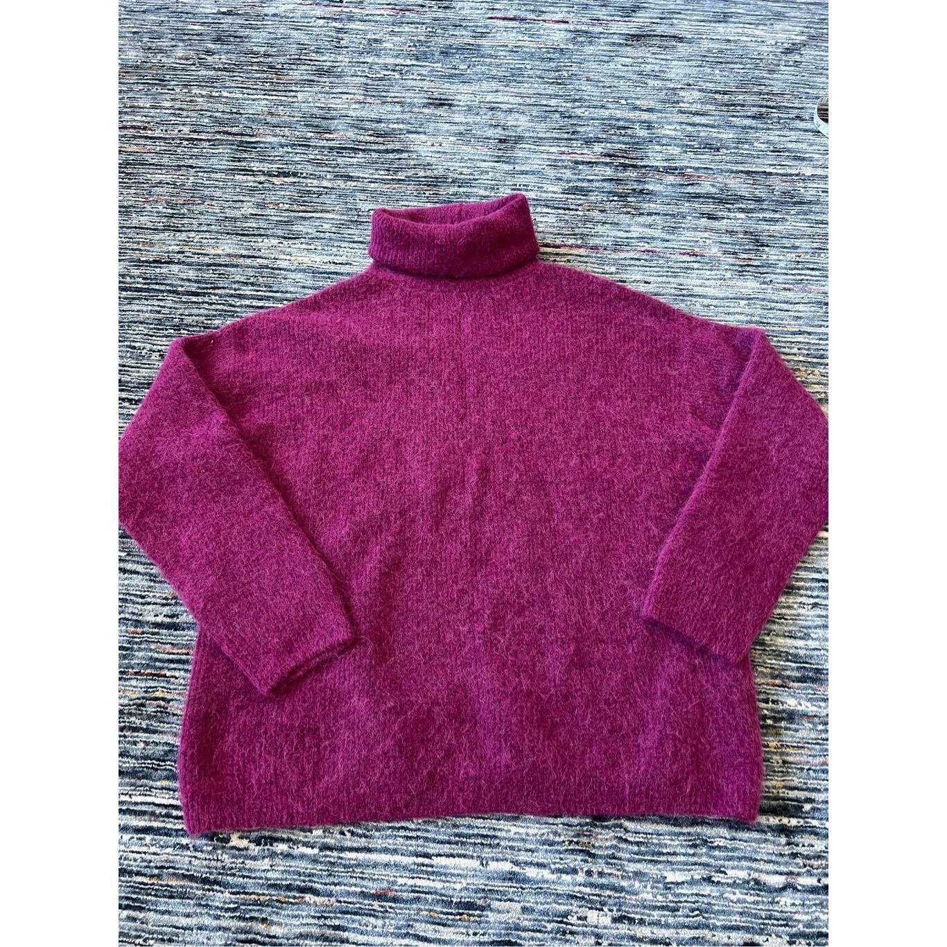Zara Zara wool blend turtleneck sweater relax fit size S Size S / US 4 / IT 40 - 4 Thumbnail
