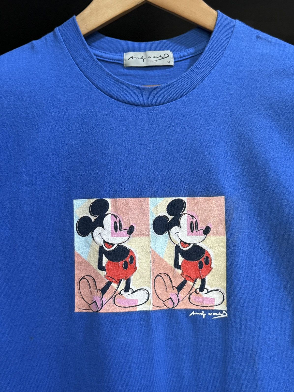 Andy Warhol Vintage Andy Warhol X mickey Mouse Pop Art Tee Size US M / EU 48-50 / 2 - 2 Thumbnail