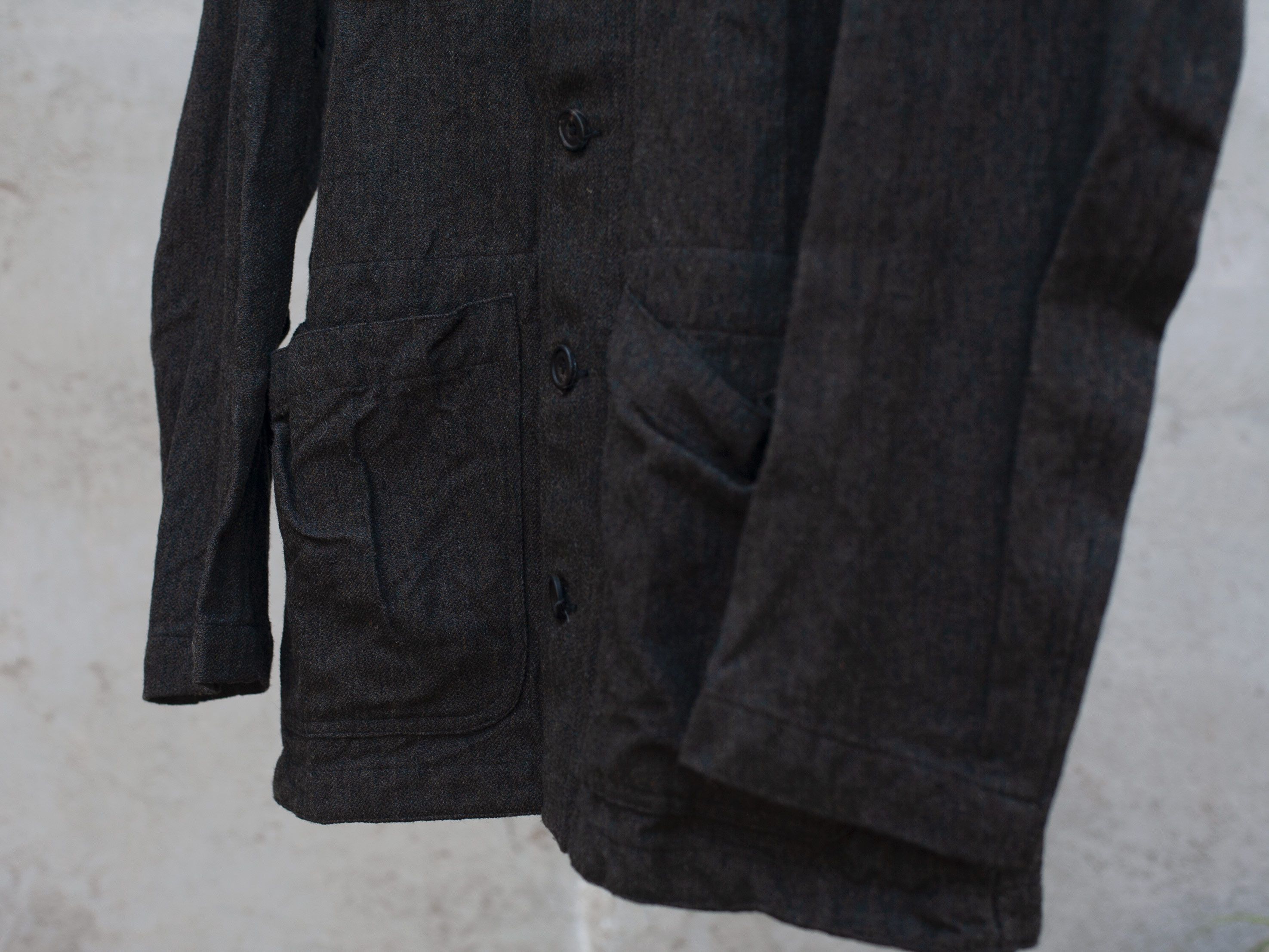 Paul Harnden Shoemakers AW2023 BREADMAKER JACKET WOOL LINEN TWEED Size US S / EU 44-46 / 1 - 9 Thumbnail