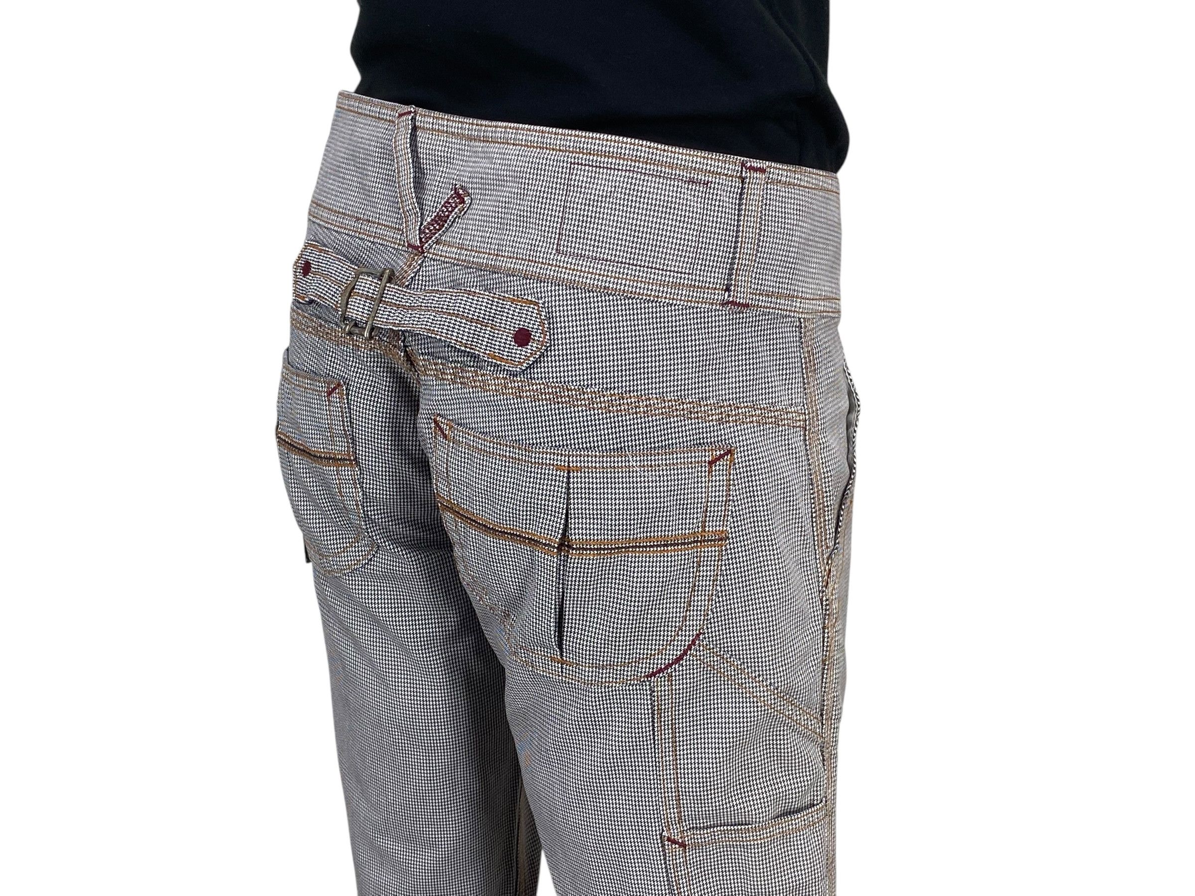 Japanese Brand Betty Smith Pants Hickory Pants Buckle Back Pants Size 25" / US 0 / IT 36 - 7 Thumbnail