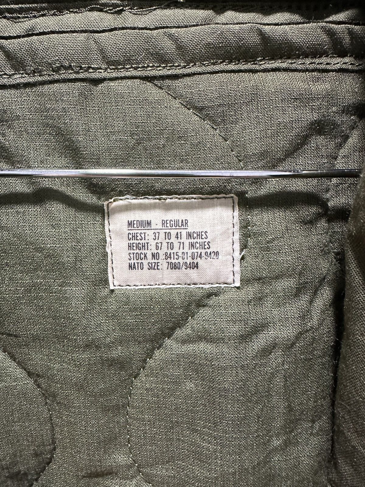 Vintage Vintage 80’s Combat Vehicle Tanker Military Jacket U.S Army Size US M / EU 48-50 / 2 - 3 Thumbnail