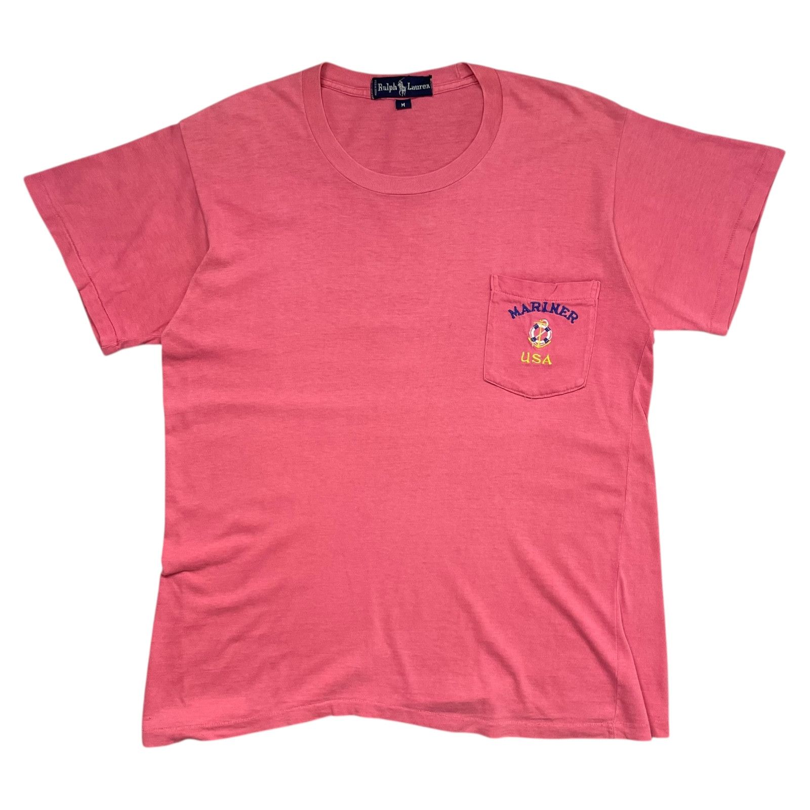 Polo Ralph Lauren RARE VTG 90s POLO RALPH LAUREN MARINER EMBROIDERED T-SHIRT Size US M / EU 48-50 / 2 - 1 Thumbnail