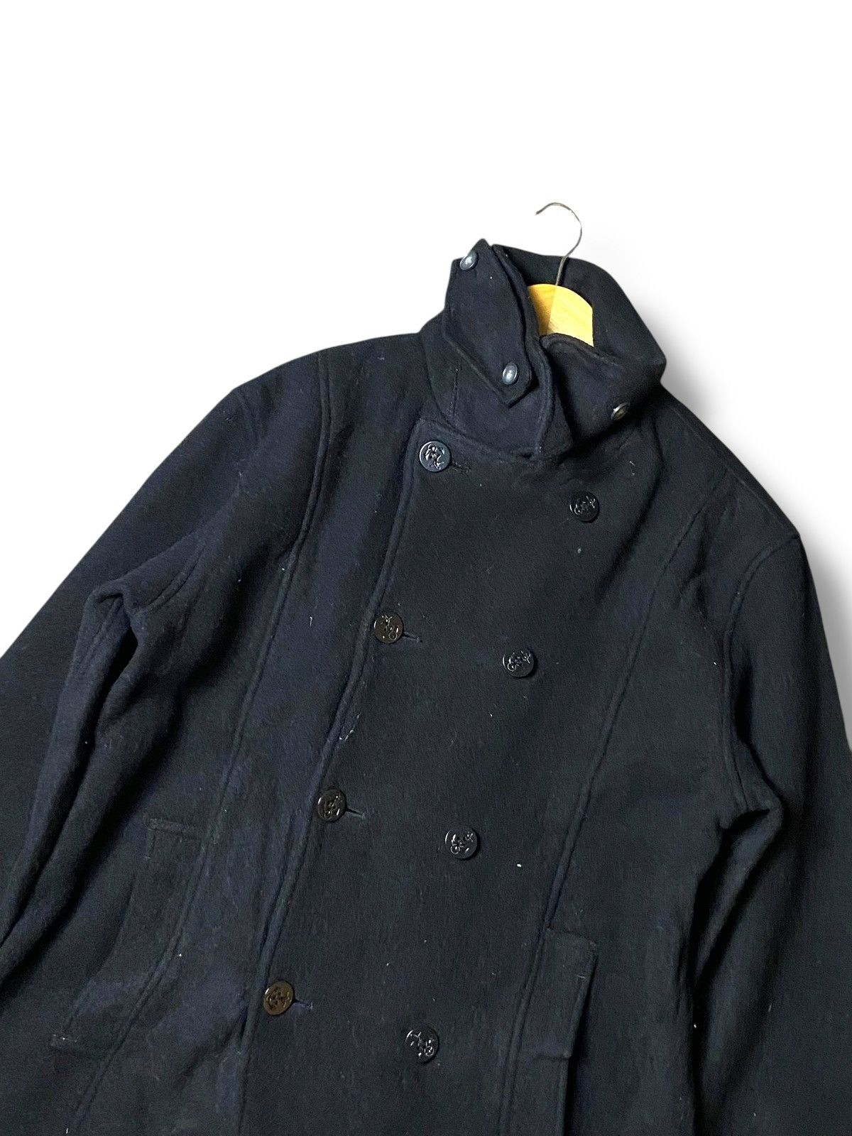 Japanese Brand × Vintage × Woolrich Woolen Mills Vintage WOOLRICH Double Breasted Wool Coat (129) Size US M / EU 48-50 / 2 - 6 Thumbnail