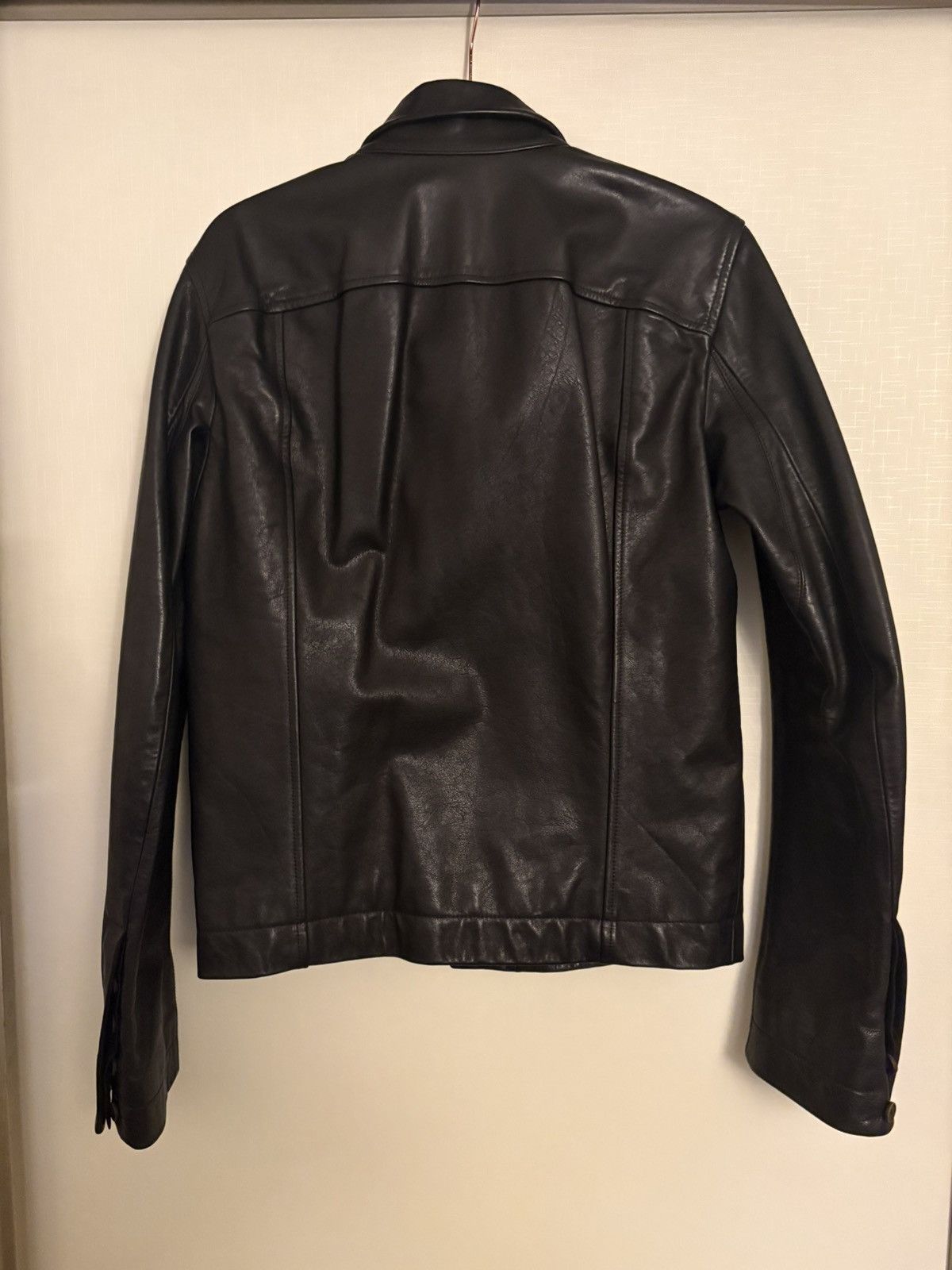 Rick Owens Rick Owens Leather Button Up Jacket Size US S / EU 44-46 / 1 - 2 Thumbnail