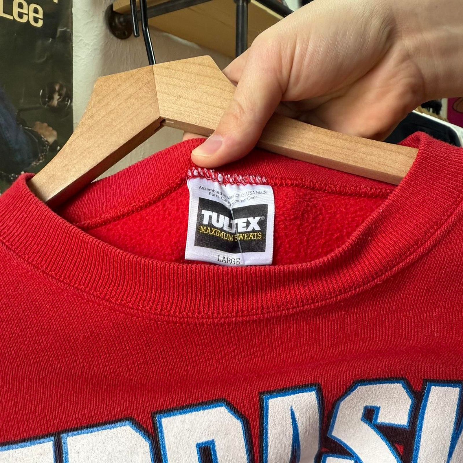 Tultex × Vintage Vintage 90s Nebraska National Champions 1994 Crewneck Size US L / EU 52-54 / 3 - 6 Thumbnail
