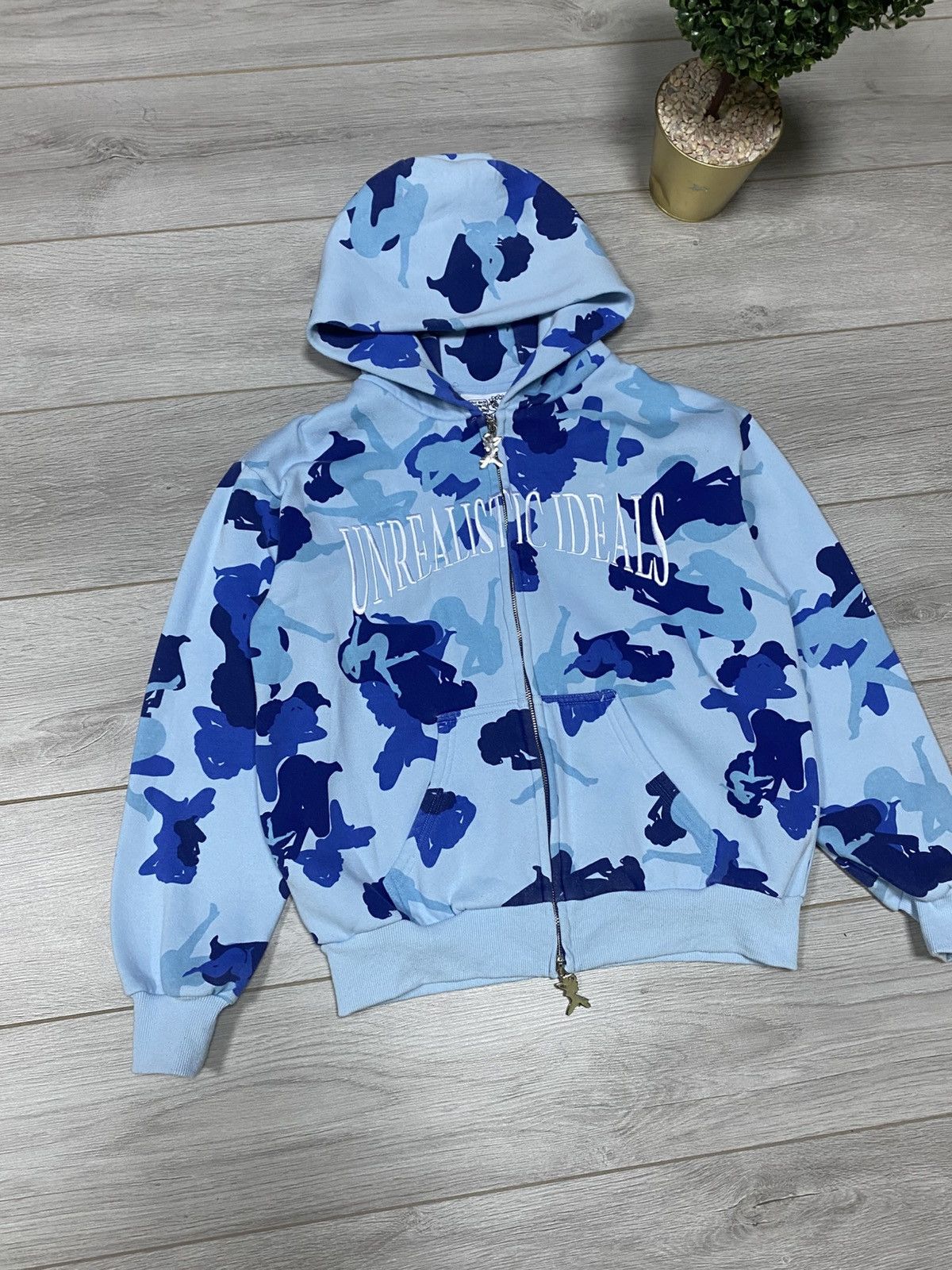 Other Unrealistic Ideals monogram girls zip hoodie Size US S / EU 44-46 / 1 - 2 Thumbnail