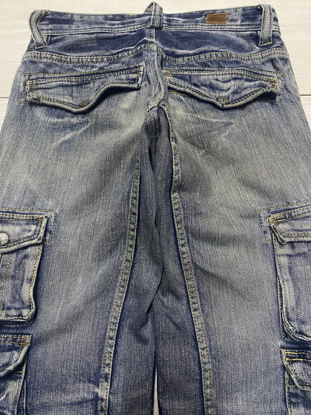 Nicole Club Japanese Nicole Club Tactical Multipocket Flare Jeans Size US 28 / EU 44 - 4 Thumbnail