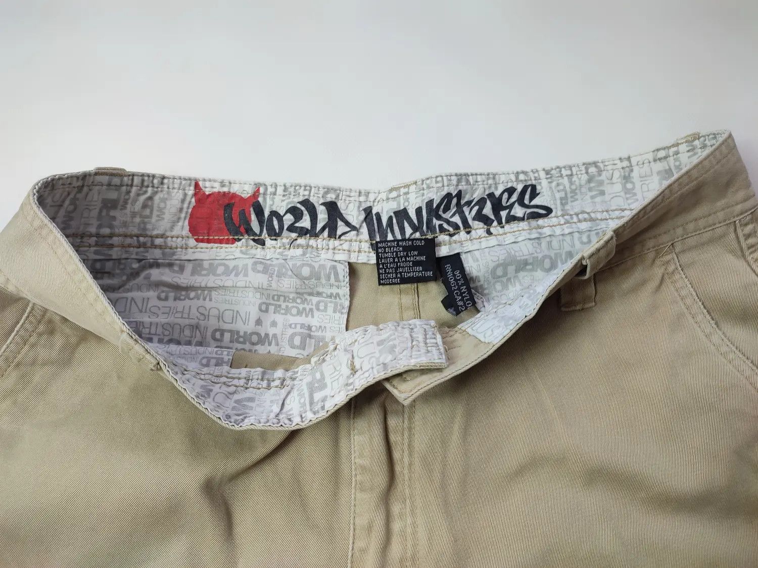 Powell Peralta × Vintage × World Industries Vintage World Industries Cargo shorts Size US 32 / EU 48 - 6 Thumbnail