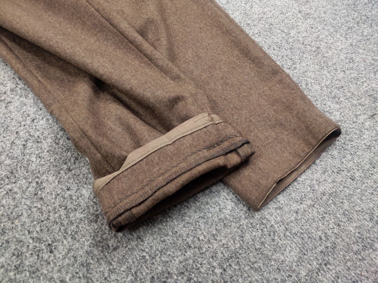 SCABAL Scabal schurwolle Design Classic Brown Ankle Trouser Pants Size US 36 / EU 52 - 8 Thumbnail