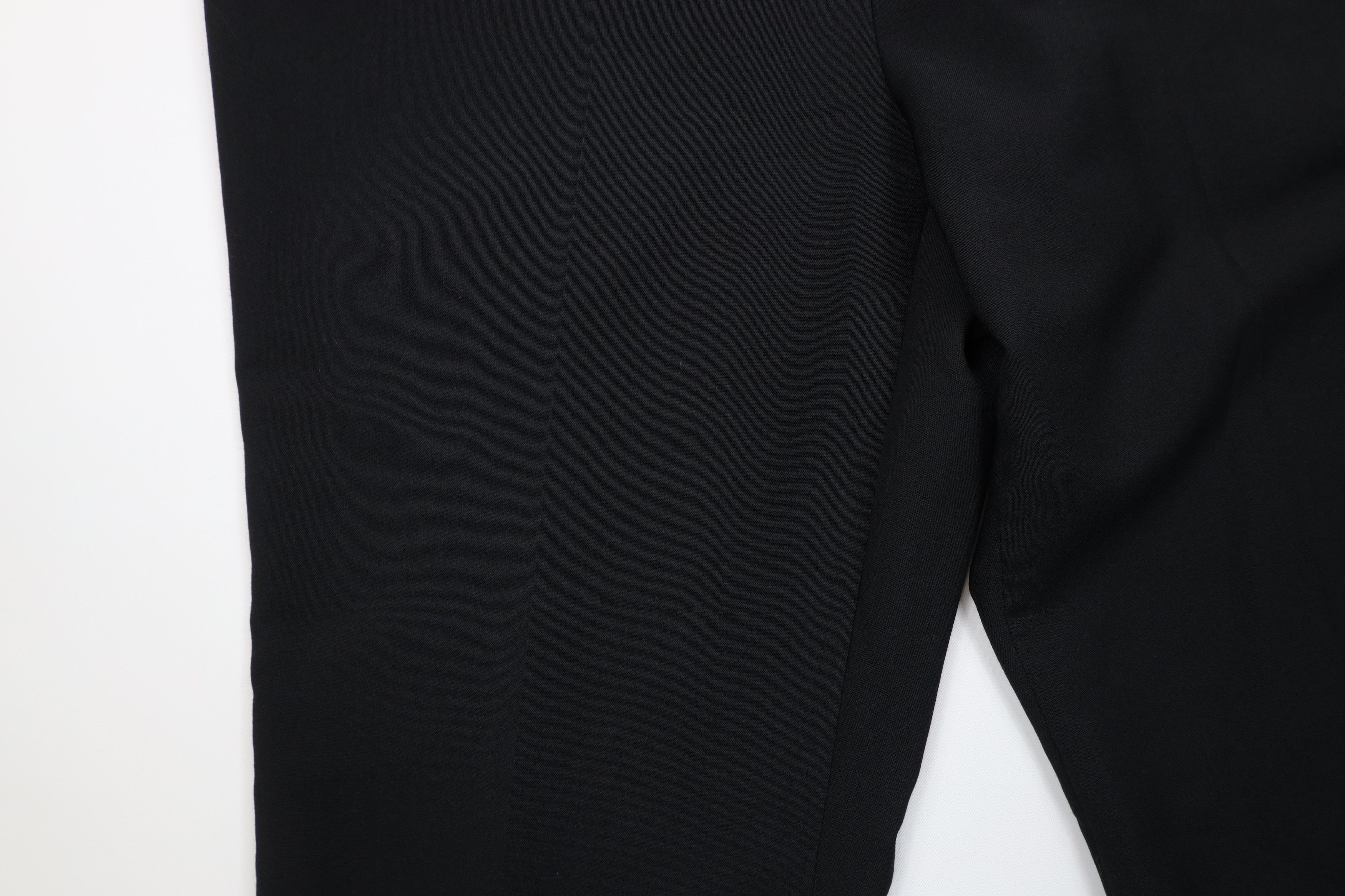 Vintage Vintage 90s Streetwear Wool Blend Wide Leg Chino Pants Black Size US 36 / EU 52 - 5 Thumbnail